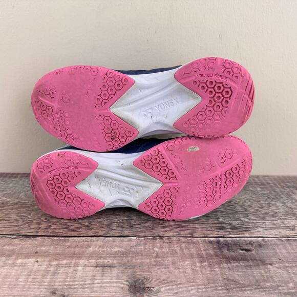 Yonex Power Cushion 37 Shoes Women's 8.5 Mens 7 Indoor Badminton Squash READ - Picture 7 of 12